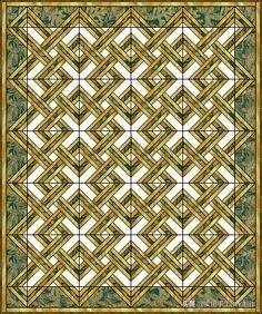 拼布圖紙 22個風車格子拼布塊,制作墊子 抱枕 被子等都可以